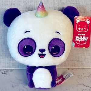 GUND Drops Bonnie Panda Unicorn 6” Stuffed Animal